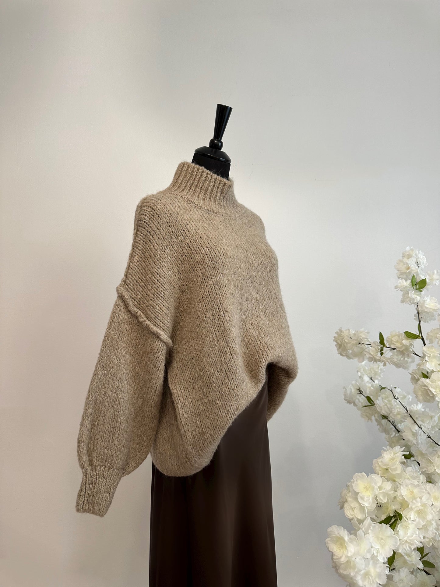 Pull LAINA Beige Sable