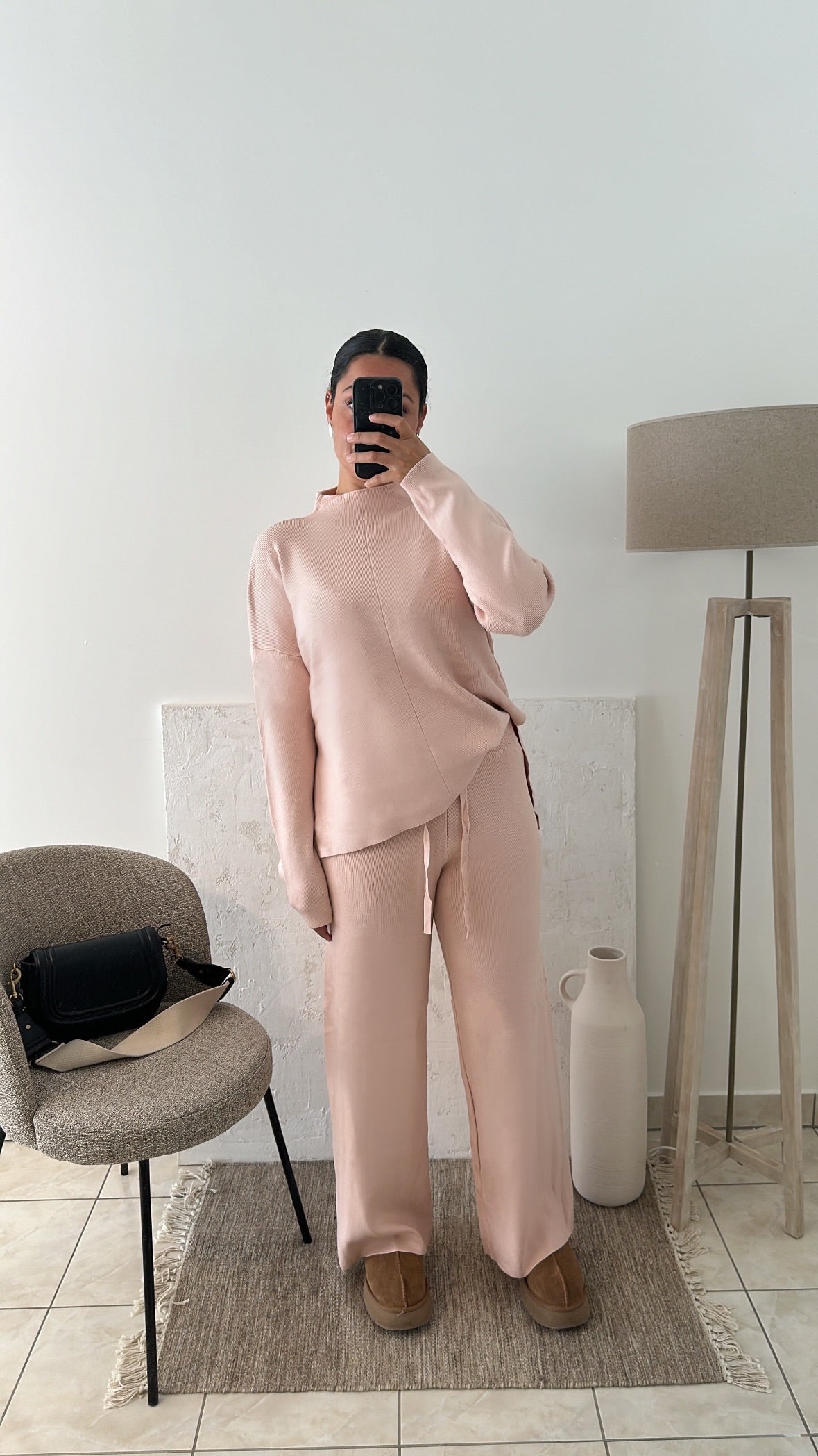 Ensemble GÜL Rose pale