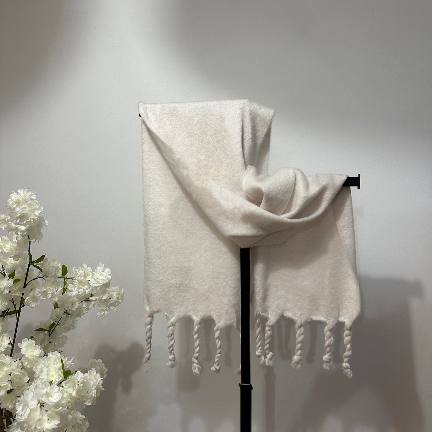 TORSADE Scarf Beige