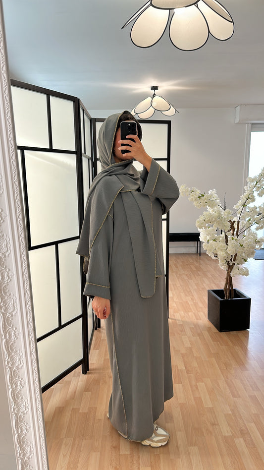 Abaya TARA Gris