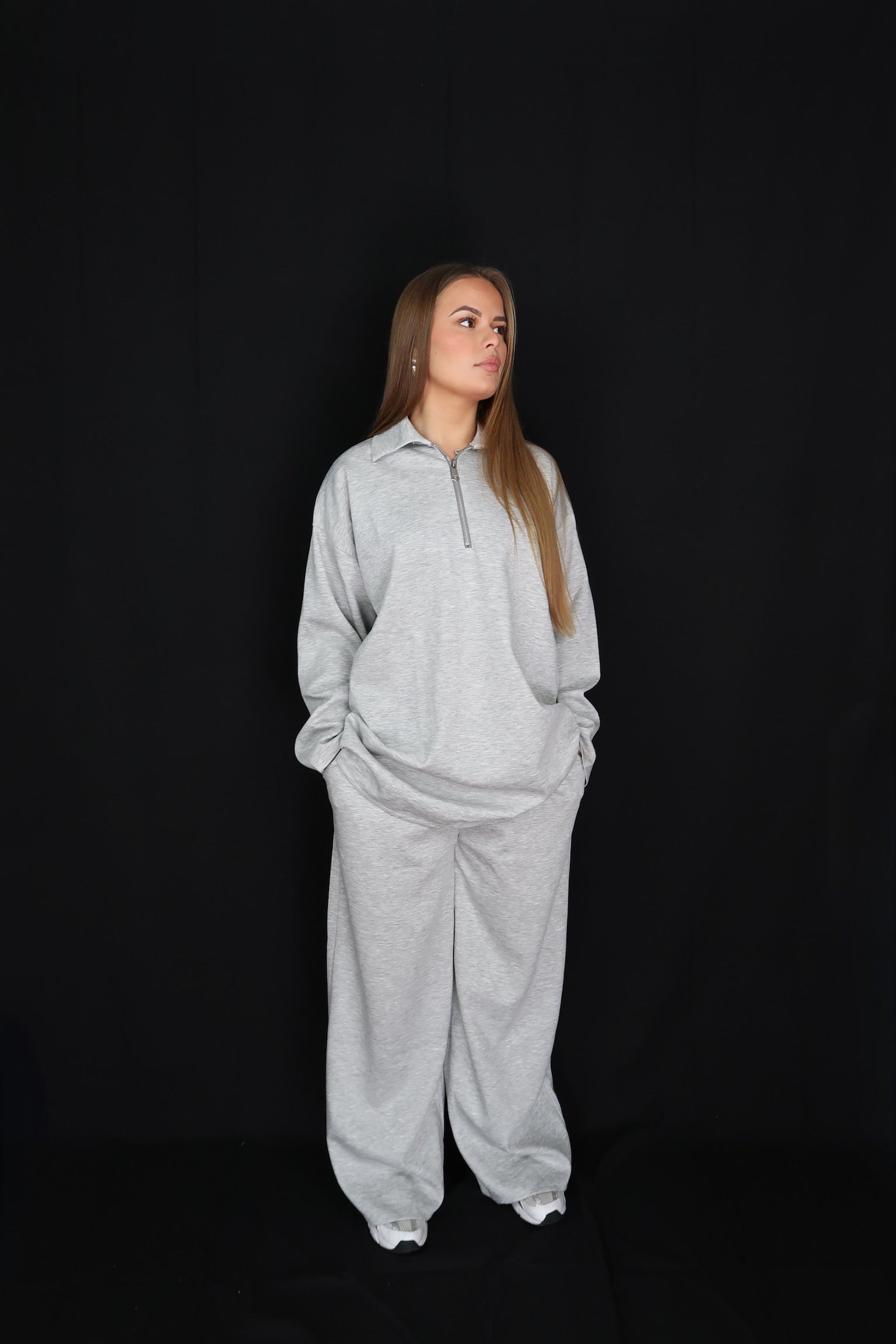 Ensemble ZIP Gris Clair