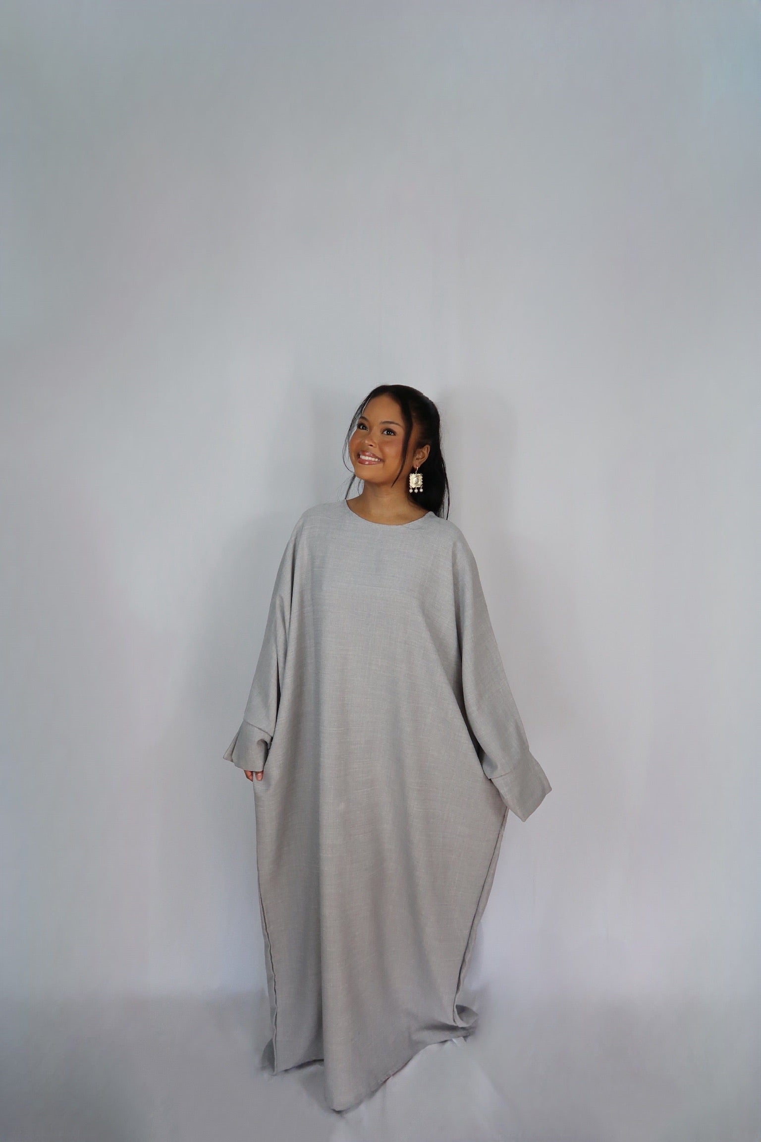 Abaya KLEYA Gris