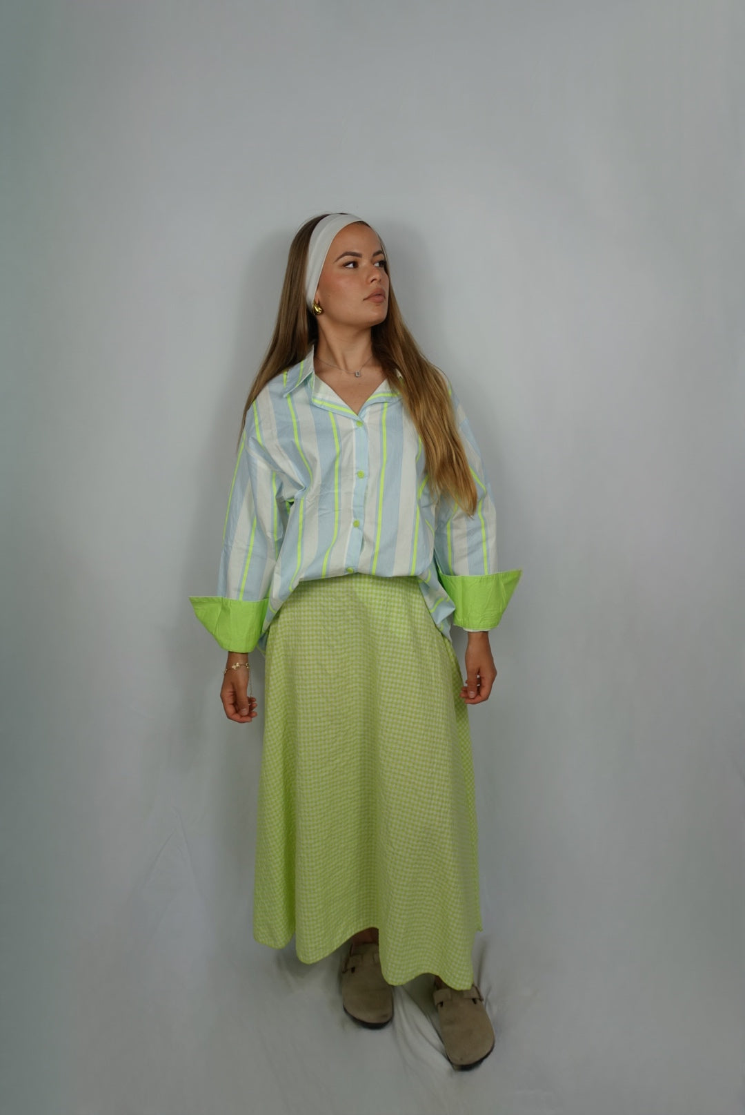 Jupe VICHY Vert