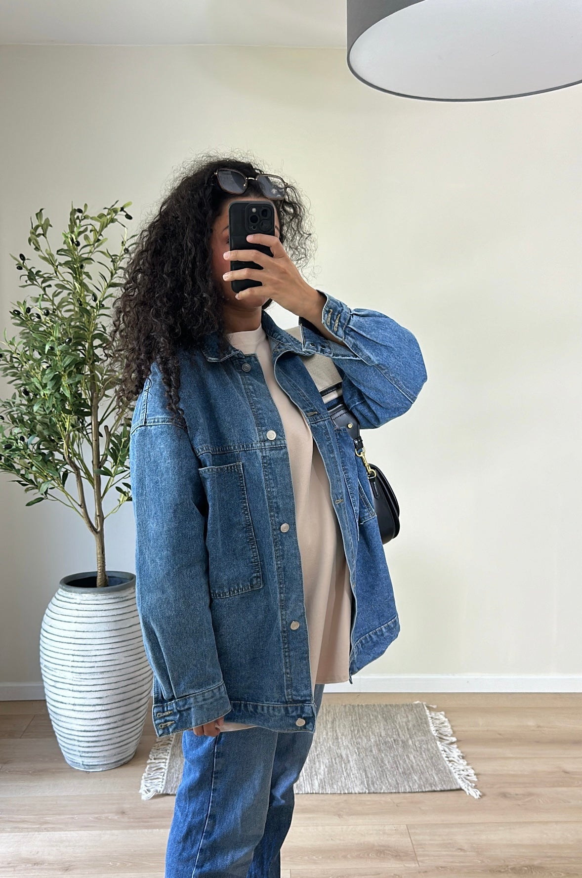 Veste en jean OVER