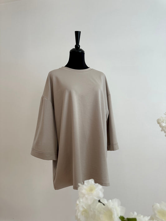 Tee NEW ESSENTIAL Taupe