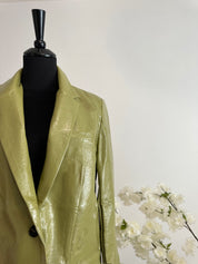 Blazer SIMILI Vert olive