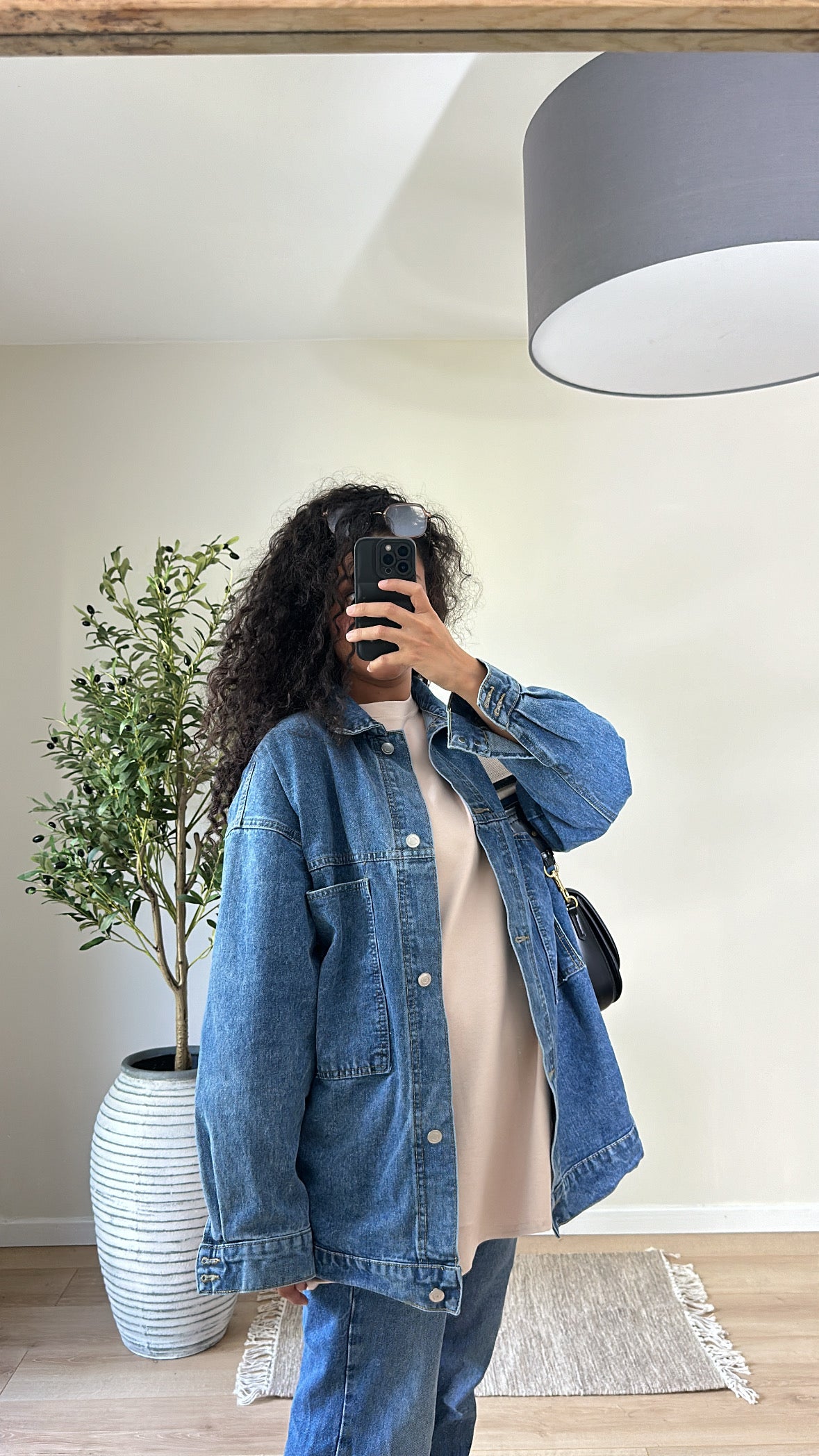 Veste en jean OVER