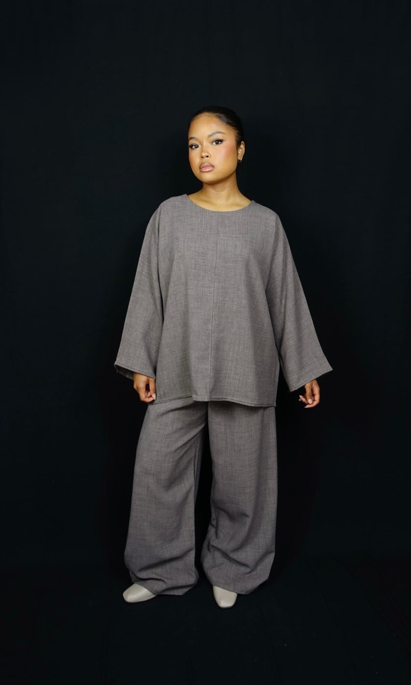 Ensemble KLAYA Taupe