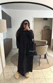 Robe-Sweat Noir