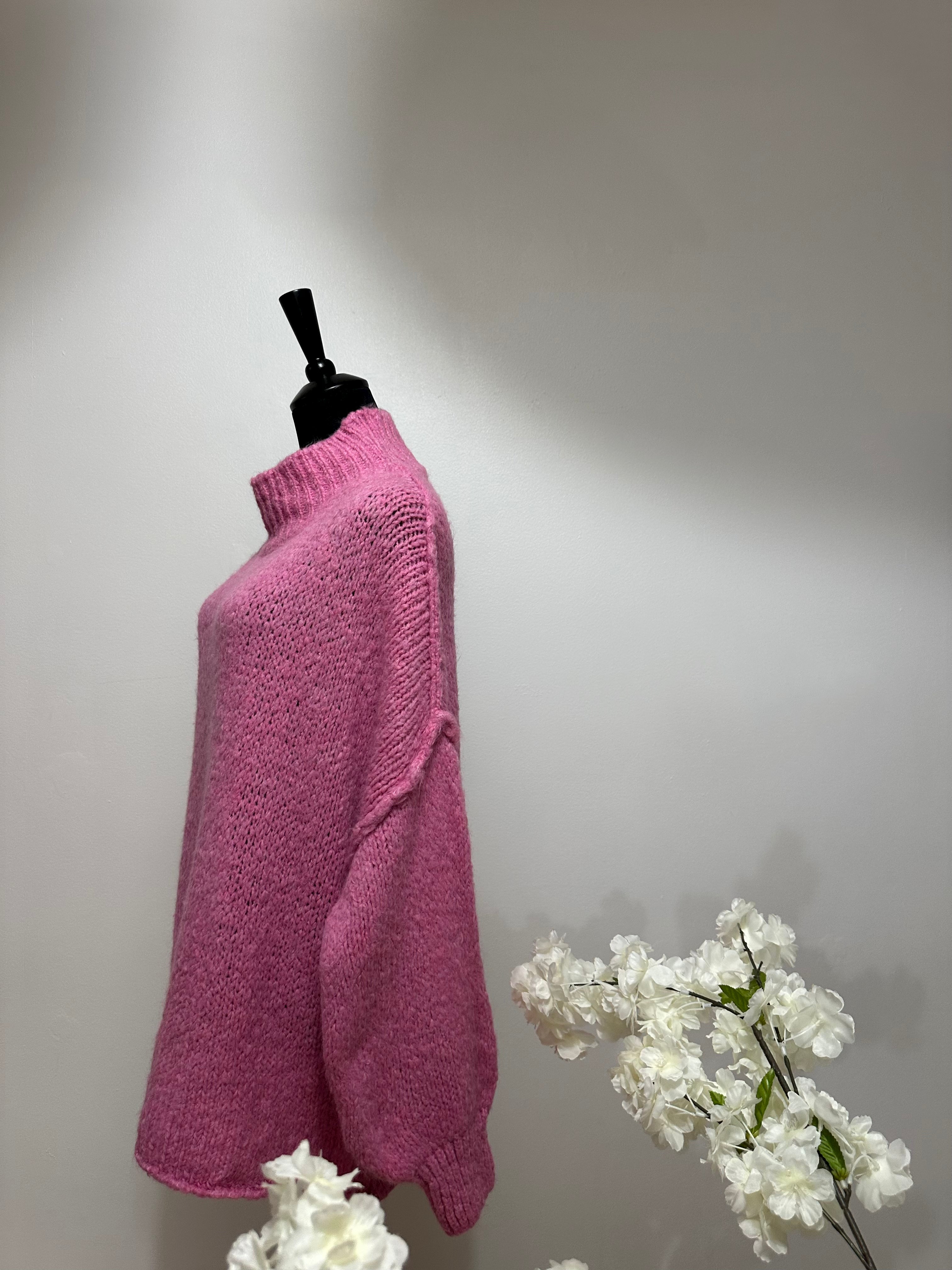 LAINA Sweater Pink