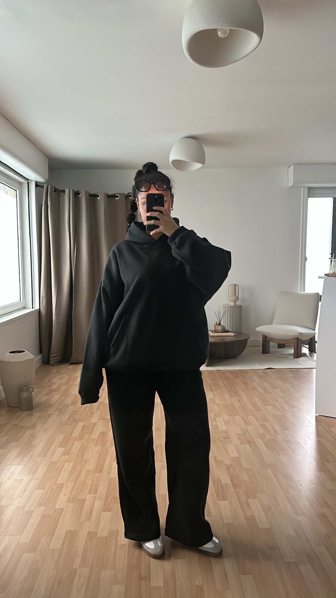 Ensemble SWEAT Noir