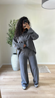 Pantalon LOA Gris chiné