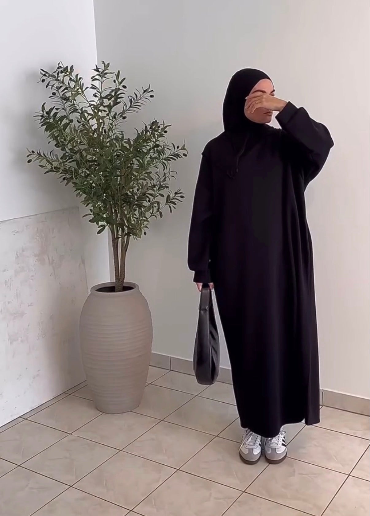 Robe-Sweat Noir