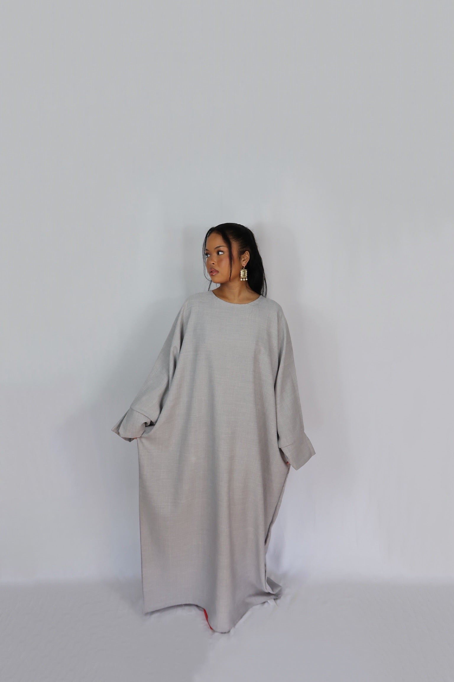 Abaya KLEYA Gris