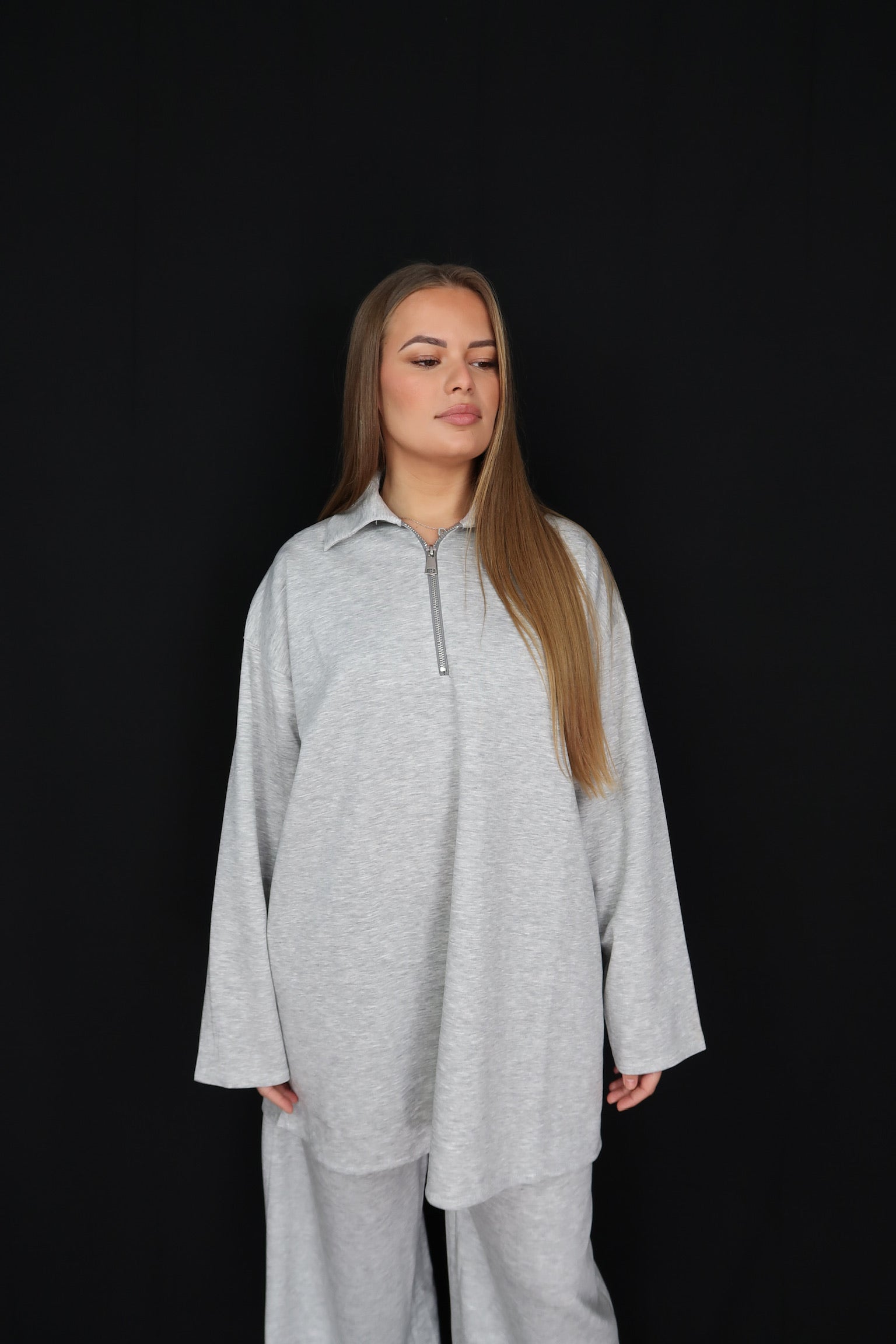 Ensemble ZIP Gris Clair