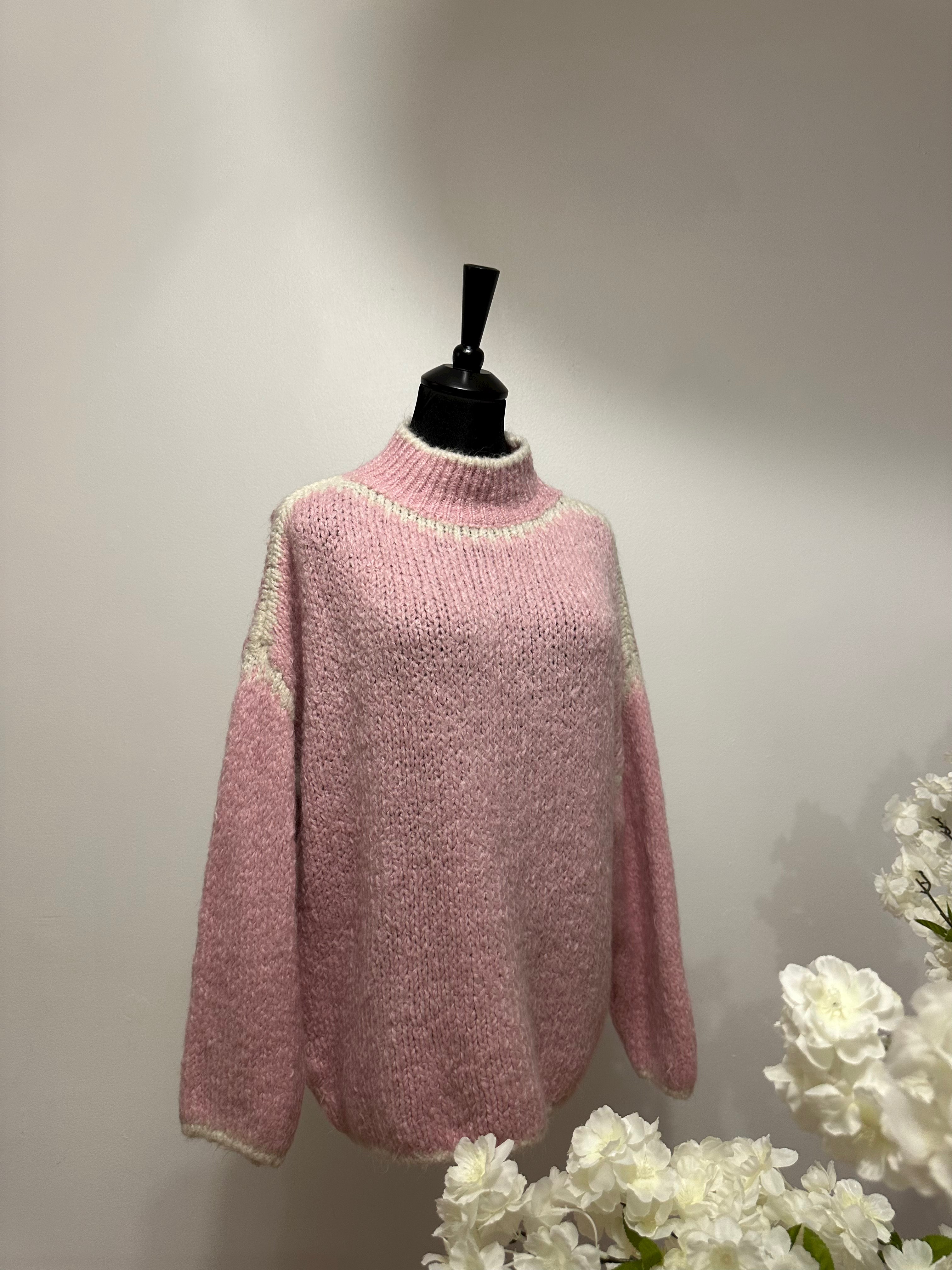 Pull Rose-Beige