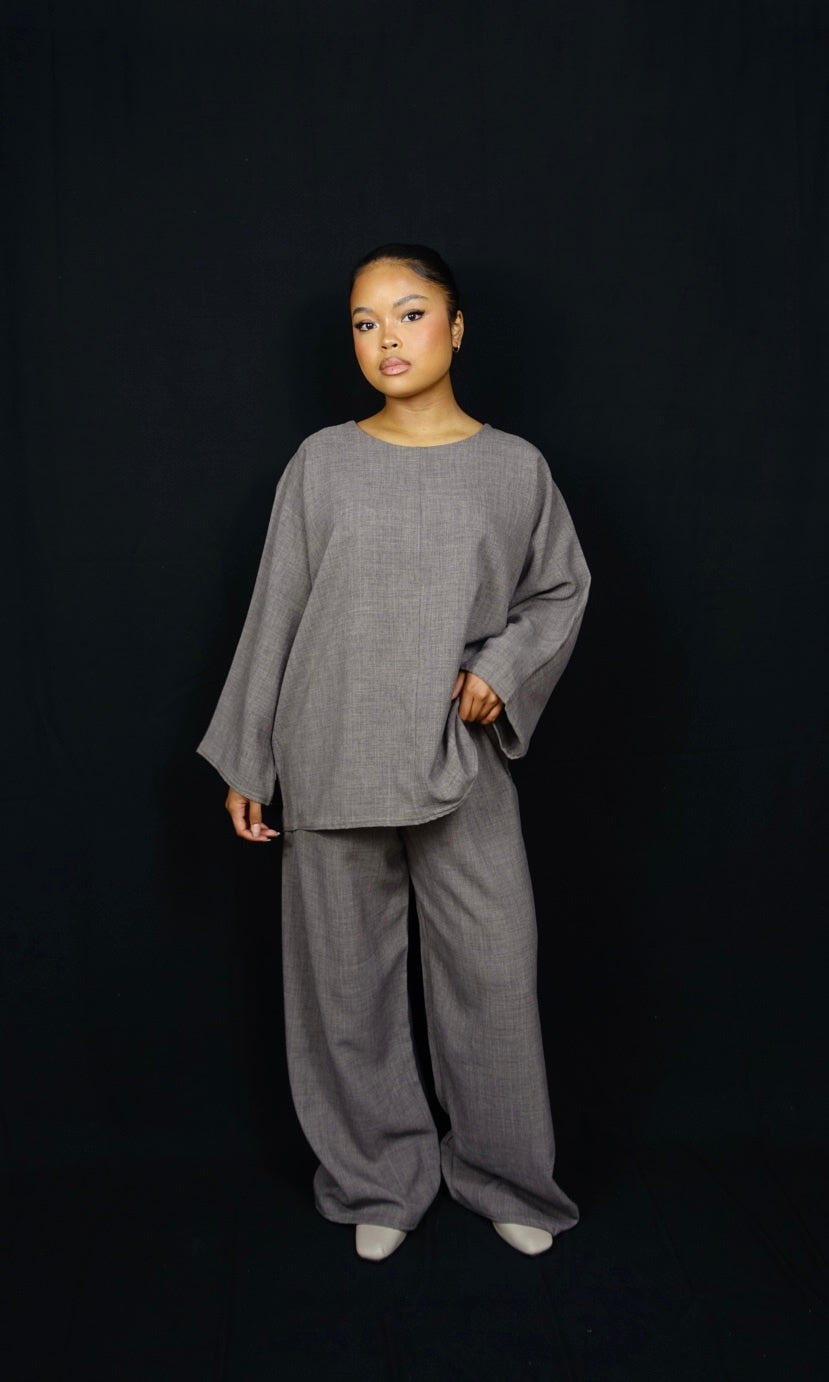 Ensemble KLAYA Taupe