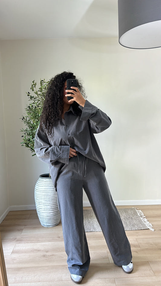 Pantalon LOA Gris chiné