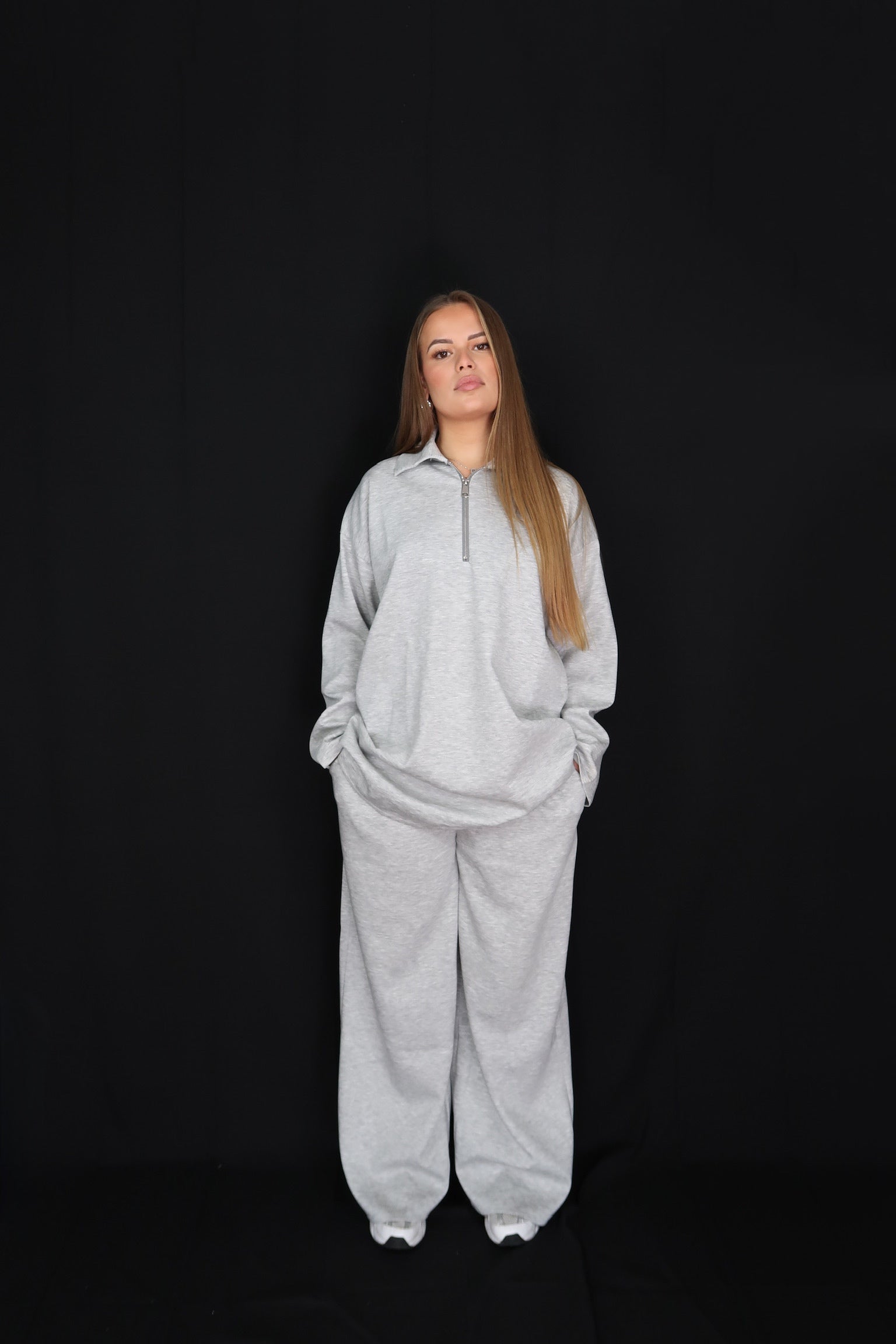 Ensemble ZIP Gris Clair