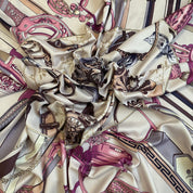 Silk Square LIYA Pink
