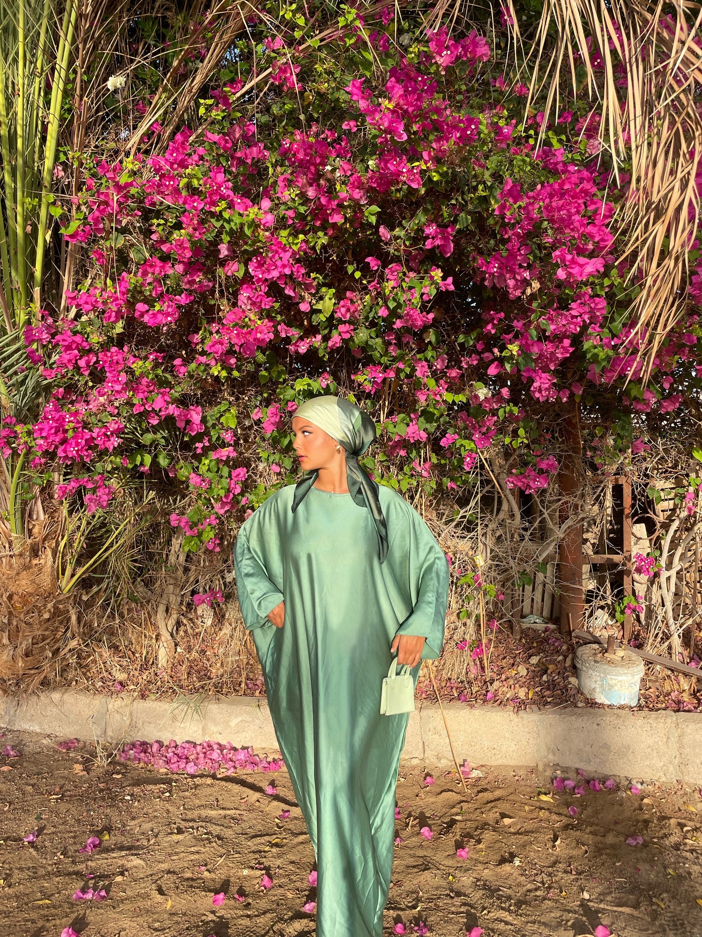 Abaya AYNA emerald