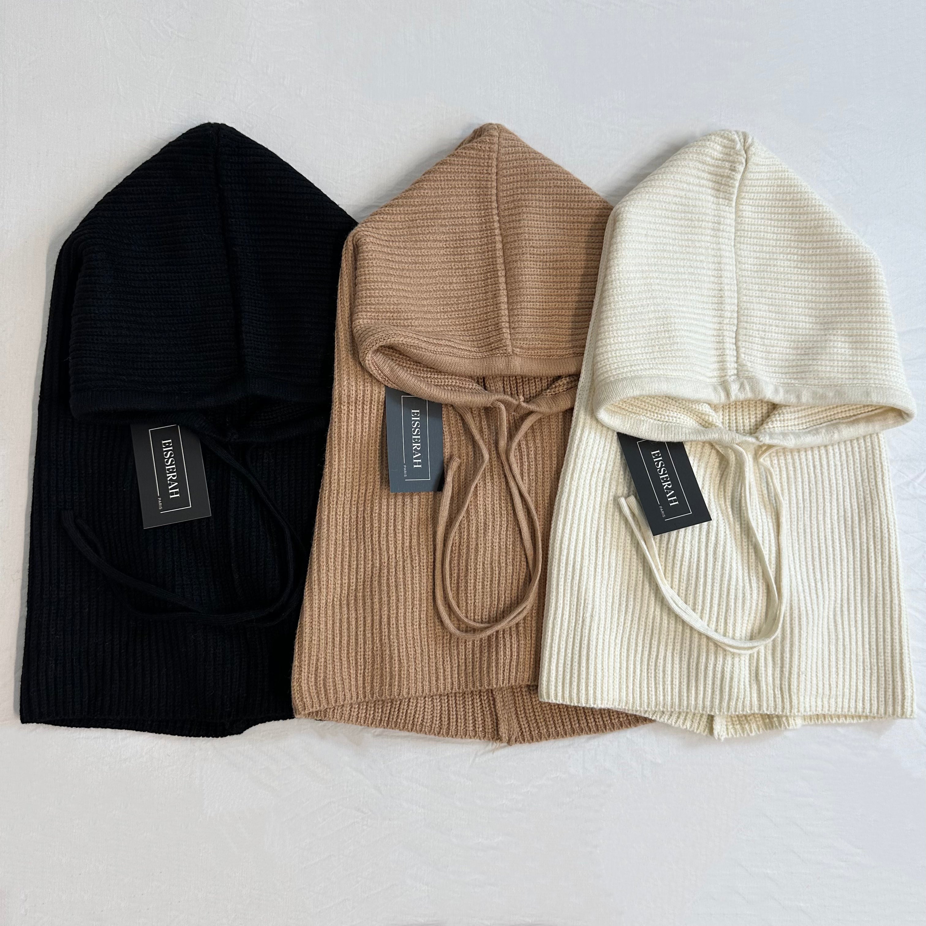 Lace-up balaclava
