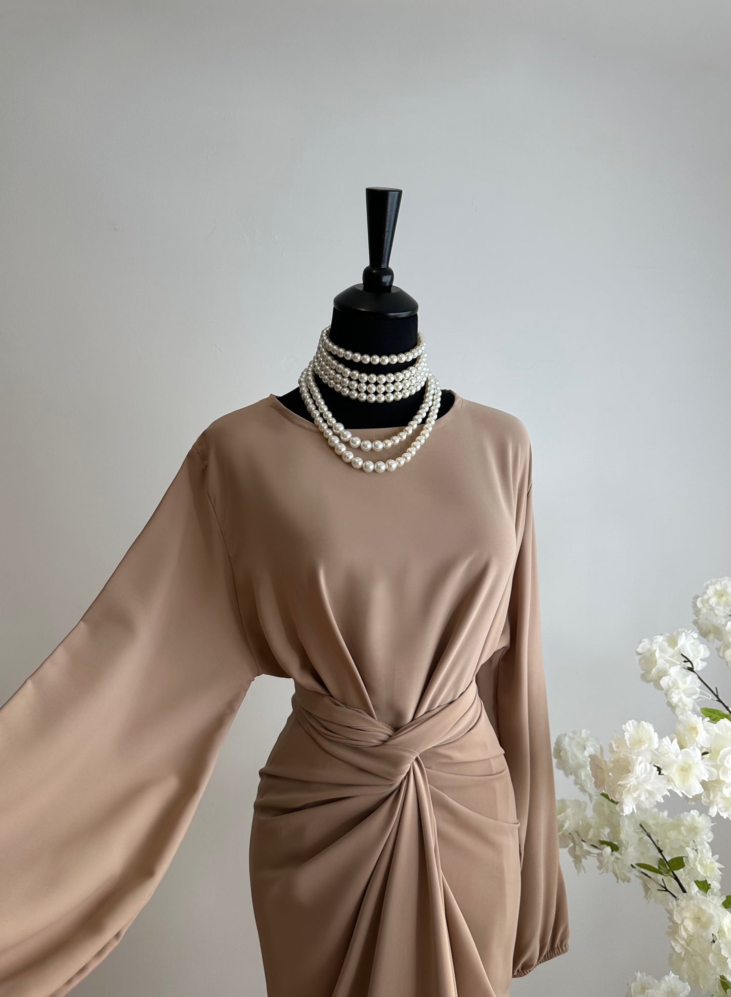 Abaya NOURA Beige