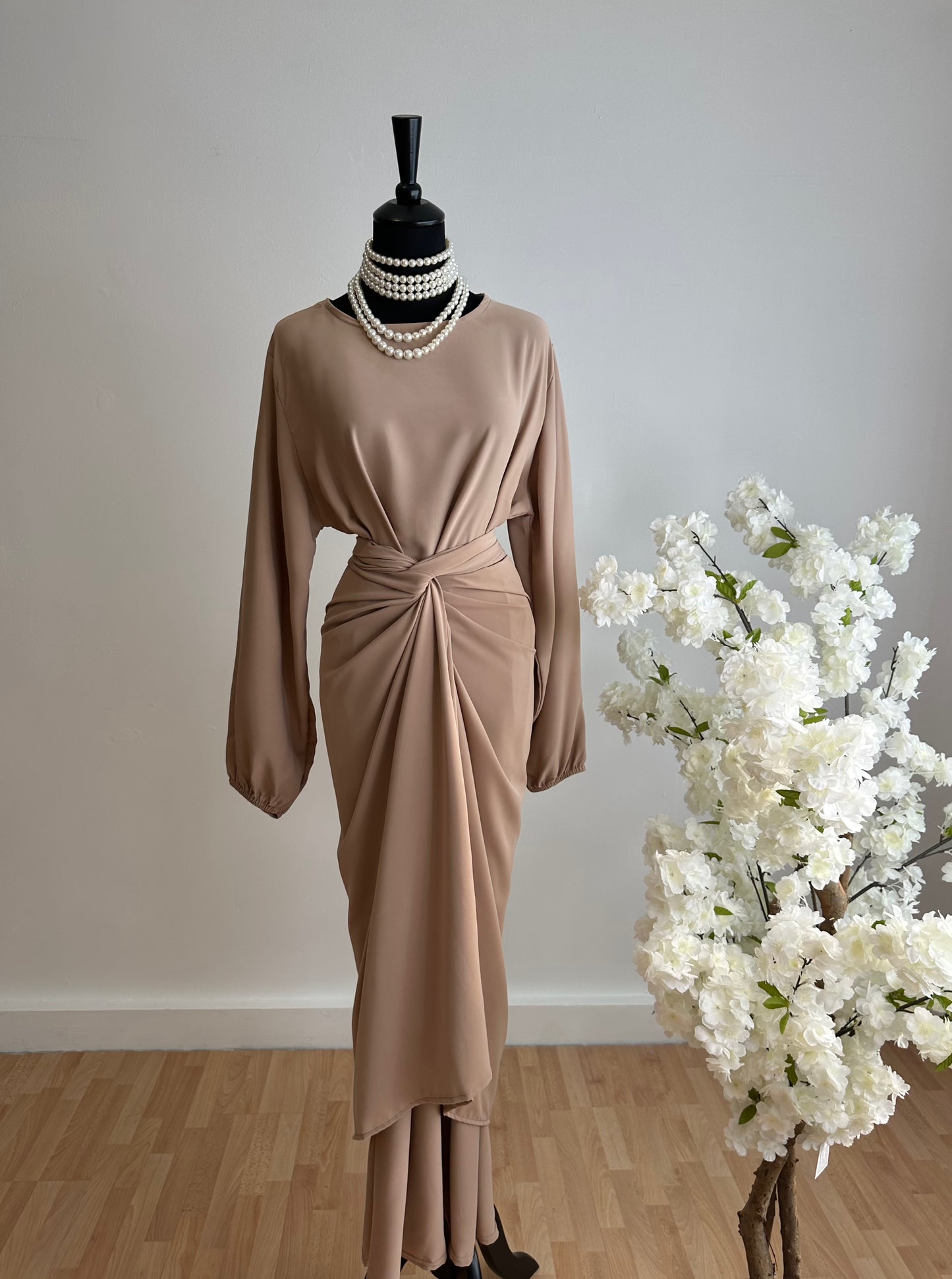 Abaya NOURA Beige